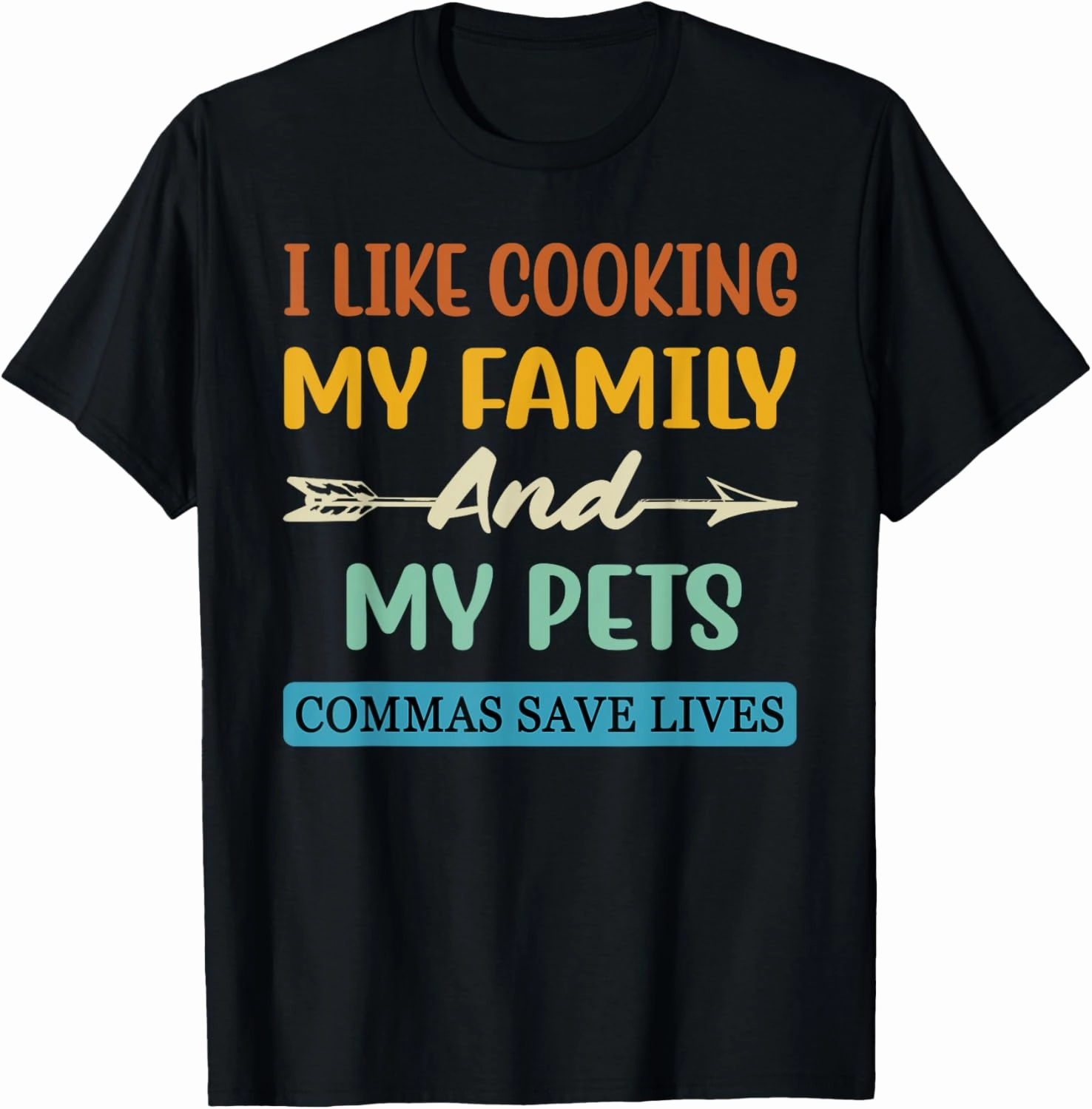 Commas Save Lives T-Shirt