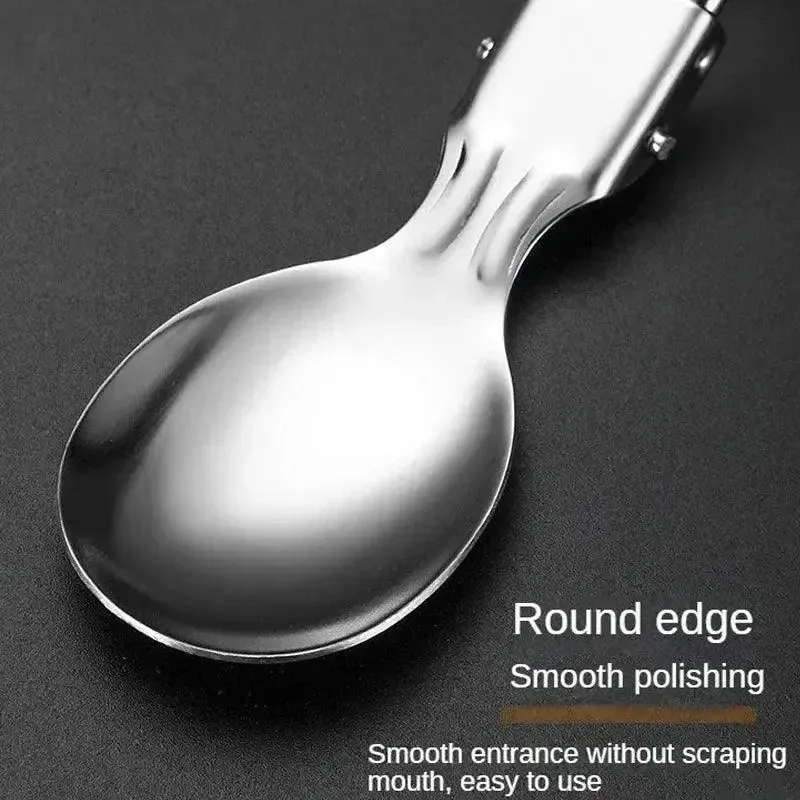 Compact 3-Piece Stainless Steel Cutlery Set