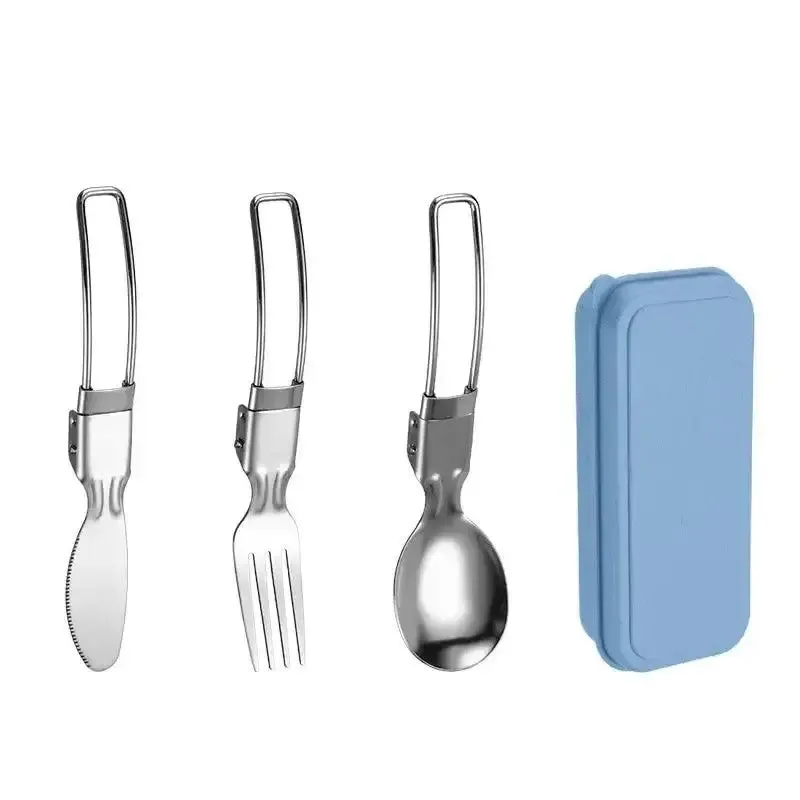 Compact 3-Piece Stainless Steel Cutlery Set