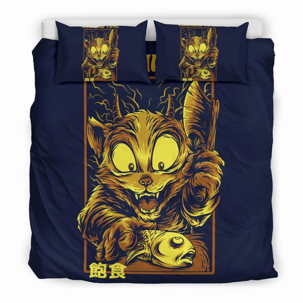 Cooking Time Chef Art Cartoon Bedding Set