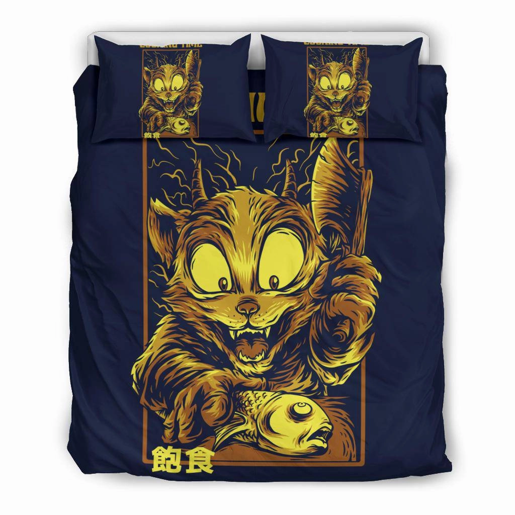 Cooking Time Chef Art Cartoon Bedding Set