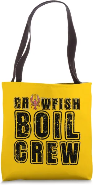 Crawfish Boil Crew Cajun Cooking Southern Food Chef Tote Bag
