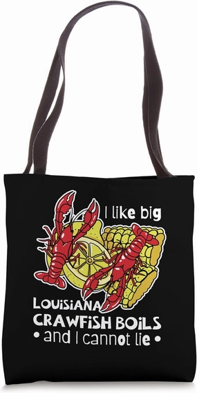 Crawfish Boil Louisiana Seafood Cajun Cooking Southern Food Tote Bag