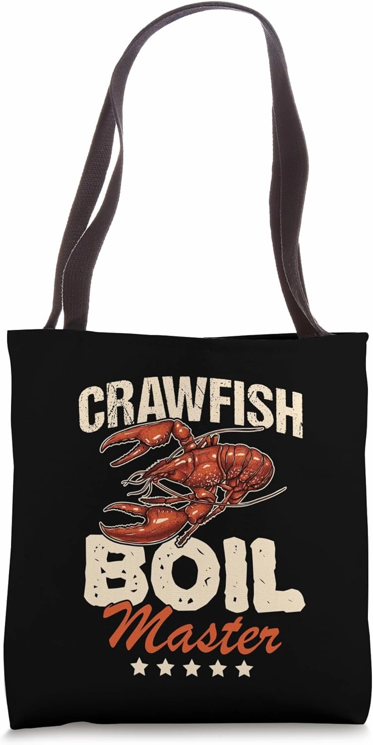 Crawfish Boil Master Vintage Funny Gift Tote Bag