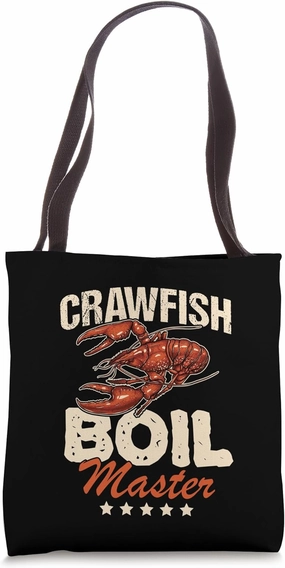 Crawfish Boil Master Vintage Funny Gift Tote Bag