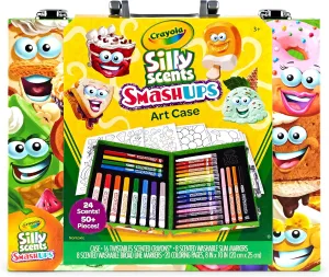 Crayola Silly Scents Mini Inspiration Art Case, Scented Crayons & Markers Set, Art Kit for Kids, Coloring Supplies, Easter Gifts for Kids, Ages 4 