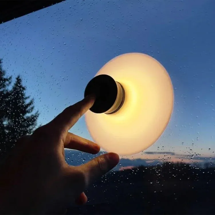 Creative Rechargeable Induction Sucker Night Light - Adjustable Infrared Sensor LED Night Light Light Bulb