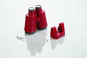 CREATIVE CEDAR DESIGNS Plastic Playset Binoculars | 6 Colors | Compatible with Most Wooden Swing Sets | Imaginative Play | Hardware Included | Easy to Install | DIY Playground | Oversized Accessory