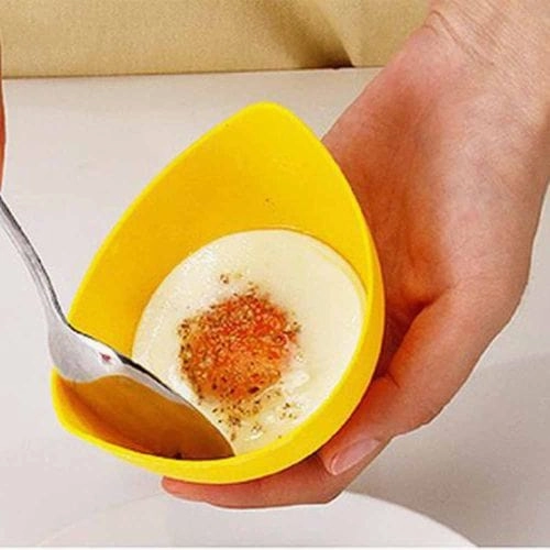 Creative Cooking Silicone Egg Poachers 4 Pack CC-134