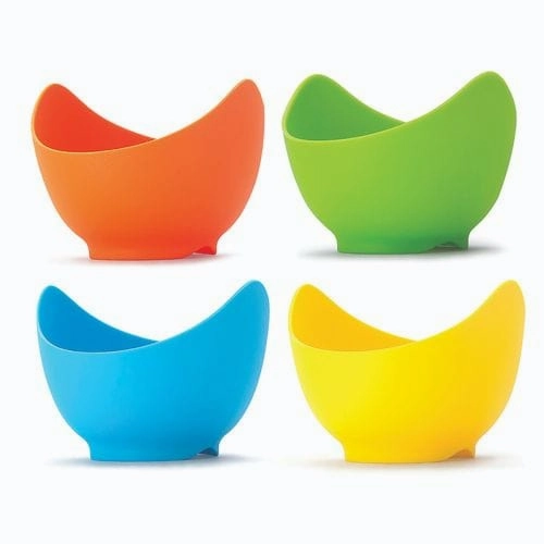 Creative Cooking Silicone Egg Poachers 4 Pack CC-134