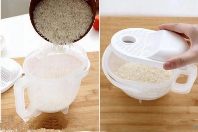 Creative Plastic Rice Washing Tool