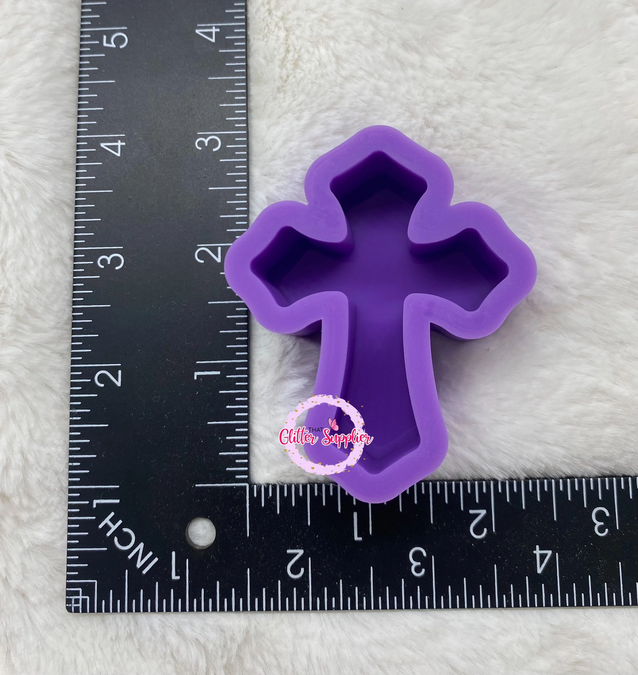Cross Car Vent Freshie Mold