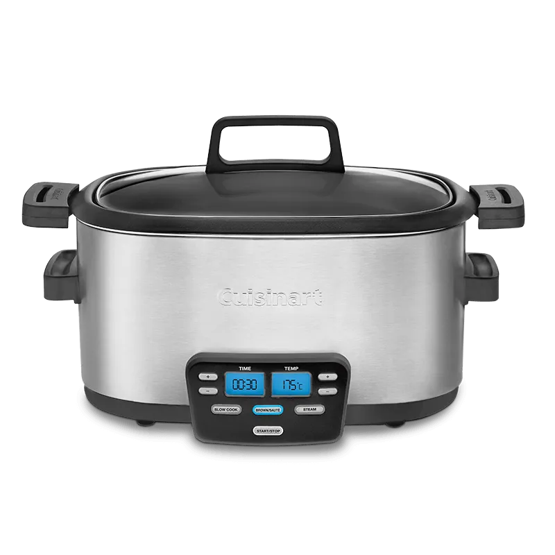 Cuisinart Cook Central 3-in-1 - Slow Cook, Brown, Saute, & Steam