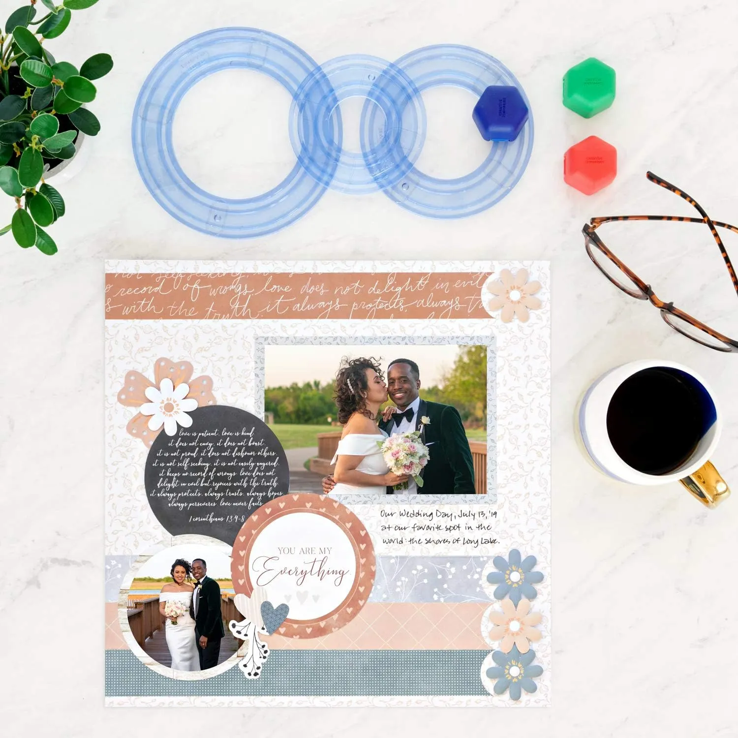 Custom Cutting System Patterns by Creative Memories (Circle (Set of 3))