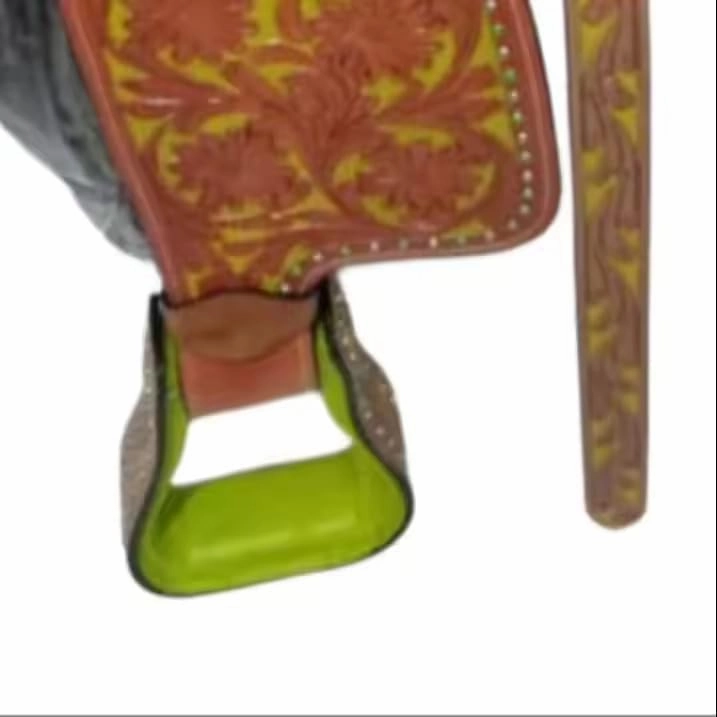 D&L SADDLERY Western Barrel Racing Horse Saddles Trail Equestrian Horse Saddle Classic Quality Premium Leather Comfort for Horse Riding Size:10-18 inches Seat Available, JH05