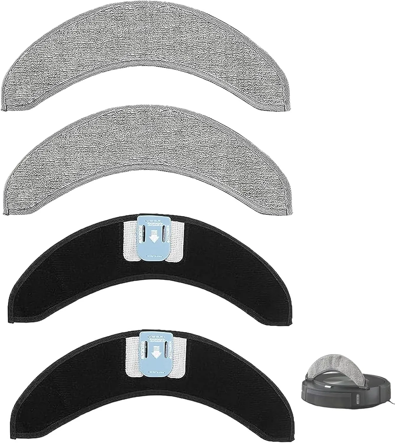 DianSung Pack of 4 Wipes iRobot Roomba Combo J7 , condition new, no original pack