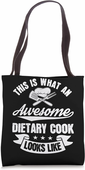 Dietary Cook Expert Chef Cooking Lover Culinary Graphic Tote Bag