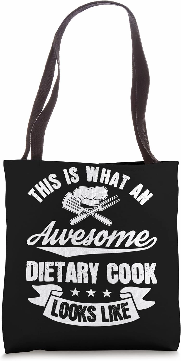 Dietary Cook Expert Chef Cooking Lover Culinary Graphic Tote Bag