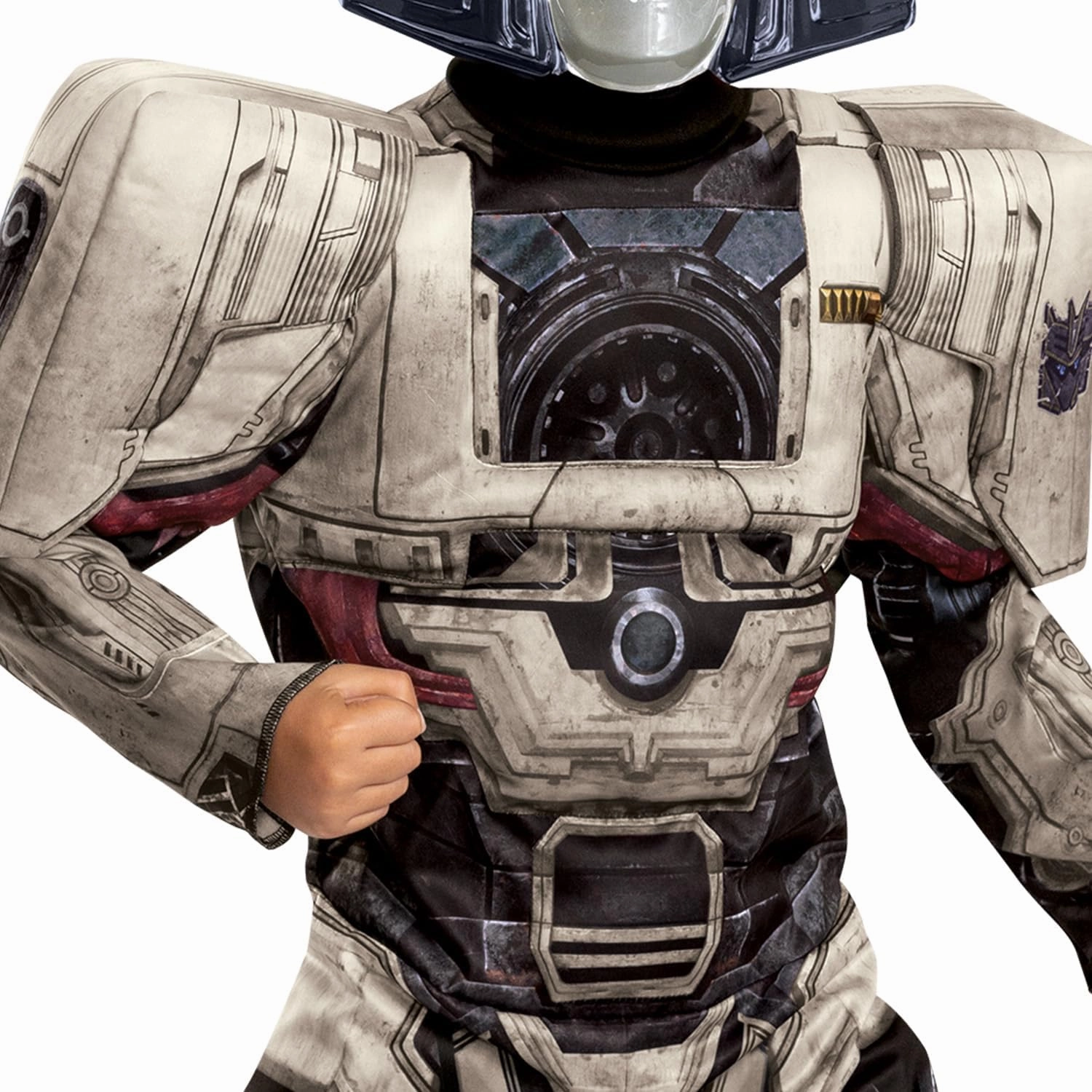 Disguise Boys Megatron Transformers One Costume, Official Transformers Animated Movie Muscle Costume for Kids