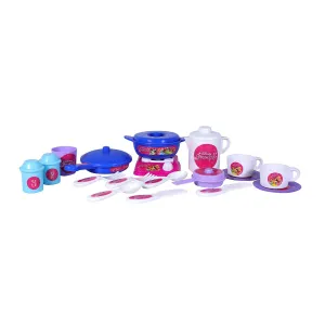 Disney Princess Kitchen Set | Kids Kitchen Set | Role Play Set | Pretend Play Kitchen Accessories Set | Cooking set | Miniature Household Set | For Kids age 3  years