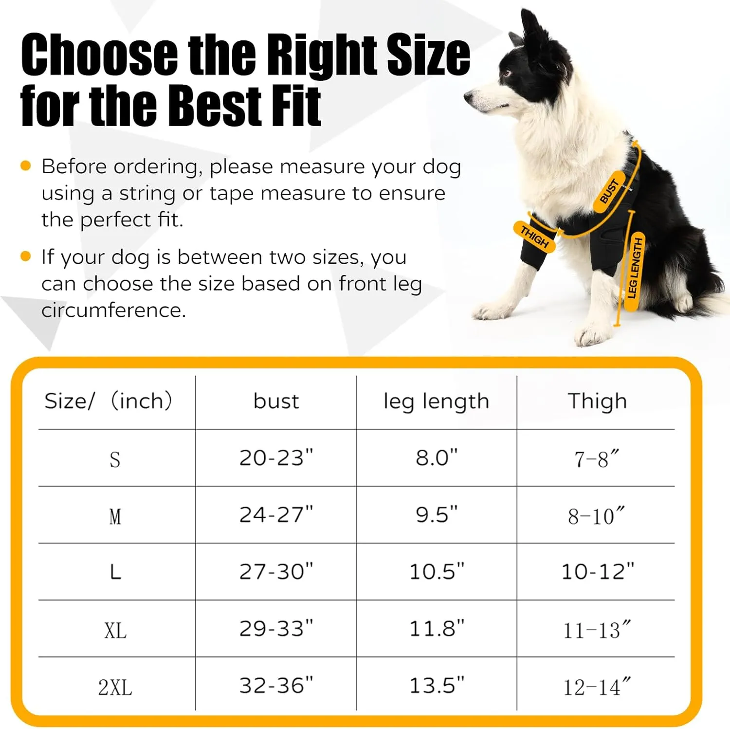 Dog Elbow Brace Pet Recovery Suit Taper Collar Alternative for Dogs Elbow Dysplasia Canine Elbow Wrap for Shoulder Dislocation, Pressure Sores, Elbow Injury and Arthritis
