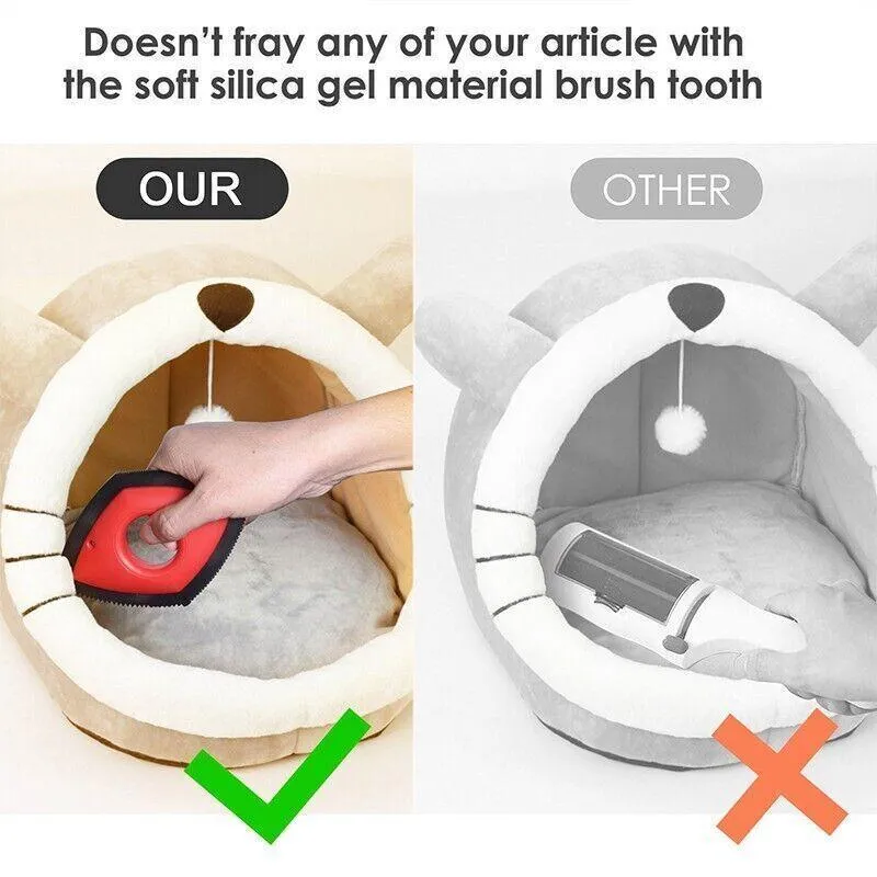 Dog Pet Hair Remover Brush Reusable Fur Cat Lint Cleaning Brush Removal Roller