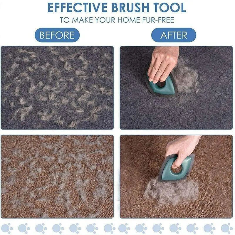 Dog Pet Hair Remover Brush Reusable Fur Cat Lint Cleaning Brush Removal Roller