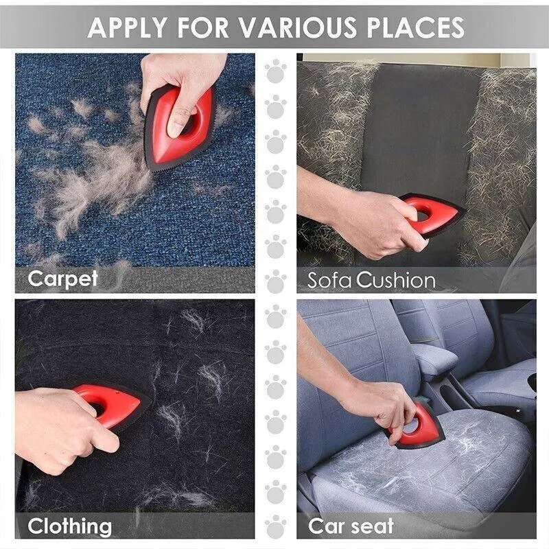 Dog Pet Hair Remover Brush Reusable Fur Cat Lint Cleaning Brush Removal Roller