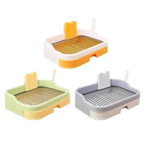 Dog Toilet Dog Potty Pan Pet Accessories Cleaning Tool Reusable Portable Easy to Clean Puppy Training Potty Tray Dog Potty Tray