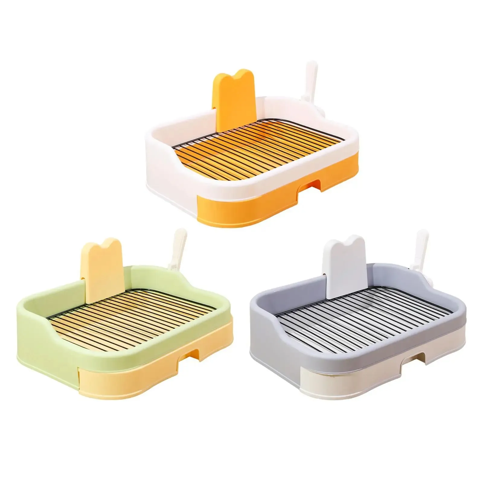 Dog Toilet Dog Potty Pan Pet Accessories Cleaning Tool Reusable Portable Easy to Clean Puppy Training Potty Tray Dog Potty Tray