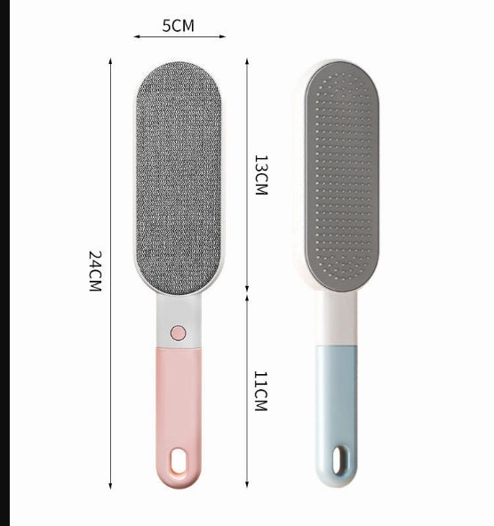 Double-Sided Clothing Pet Dust Hair Removal Brush Pet Hair Remover For Couch Pet Hair Remover For Laundry Car Carpet Clothes Dog Hair Remover Brush Cat Hair Remover Tool Hair Remover For Furniture