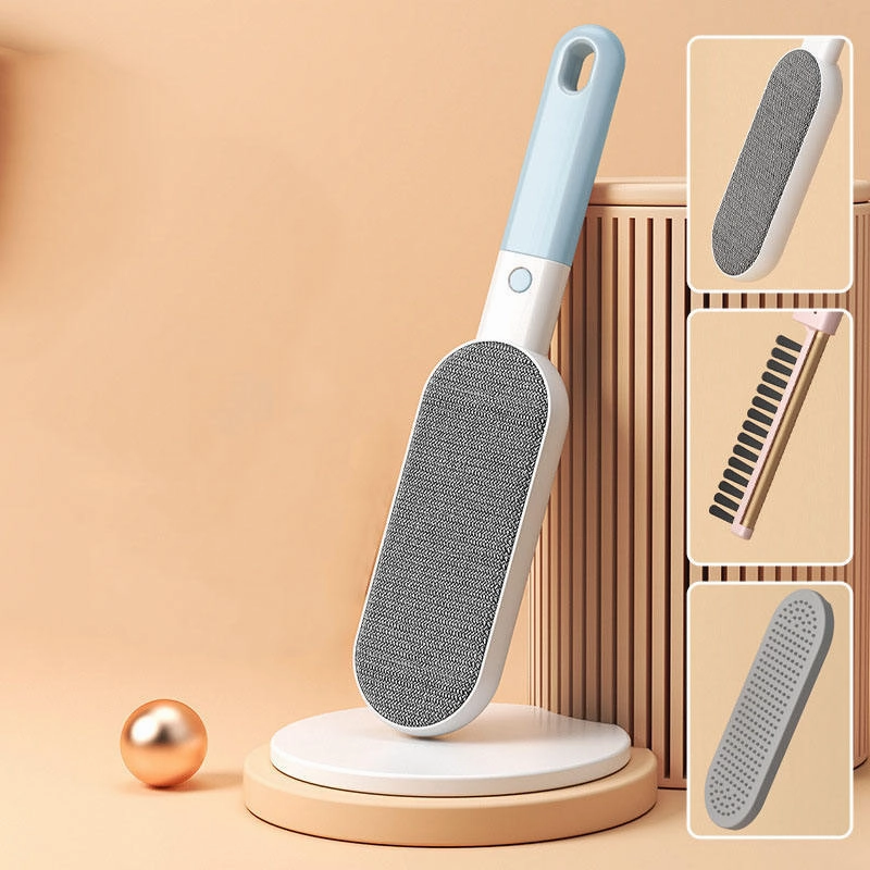 Double-Sided Pet Hair Remover Brush - Effective Dust and Hair Removal for Couch, Car, Laundry, and Furniture, Dog & Cat Hair Remover Tool
