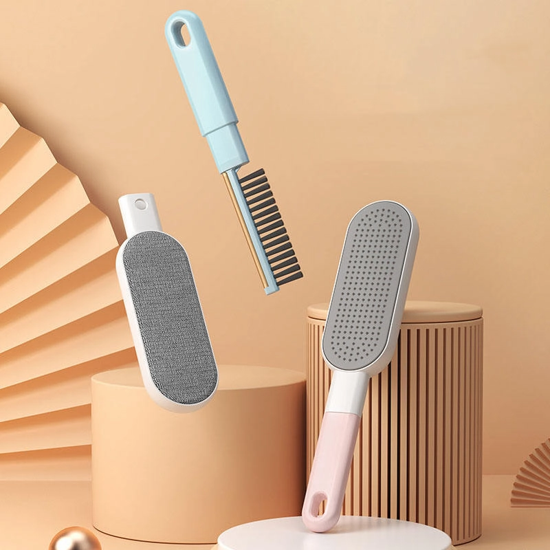 Double-Sided Pet Hair Remover Brush - Effective Dust and Hair Removal for Couch, Car, Laundry, and Furniture, Dog & Cat Hair Remover Tool