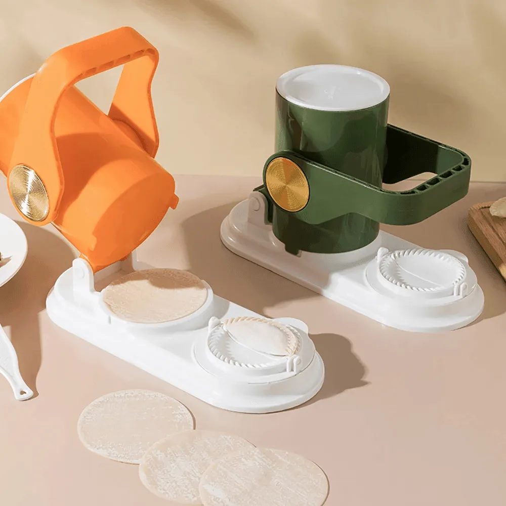 Dough Press  Dumpling Maker Set - Dual-Function Kitchen Tool