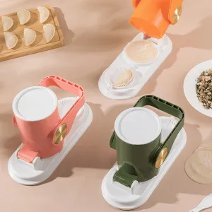 Dough Press  Dumpling Maker Set - Dual-Function Kitchen Tool
