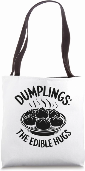 Dumplings The Edible Hugs Food Wrap Tote Bag