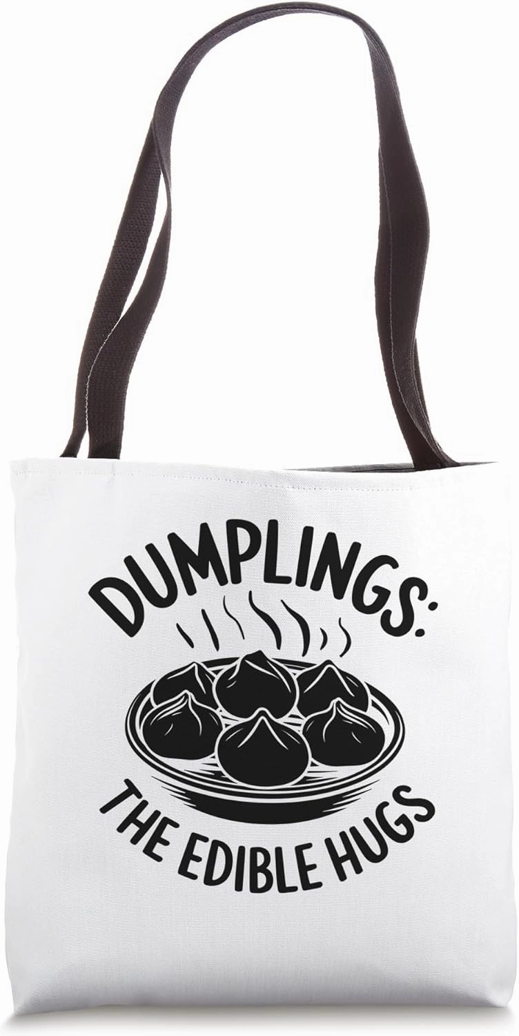 Dumplings The Edible Hugs Food Wrap Tote Bag