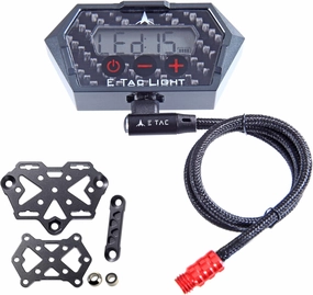 E-Tac Light Compound Bow Sight Light 1/4-28 & Rare Threads Rechargeable Li-ion Battery Sensor Auto On/Off Does NOT Come with All Adapters Which are Bad for You