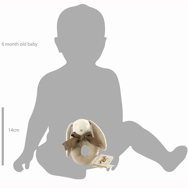 Ears the Bunny Donut Rattle