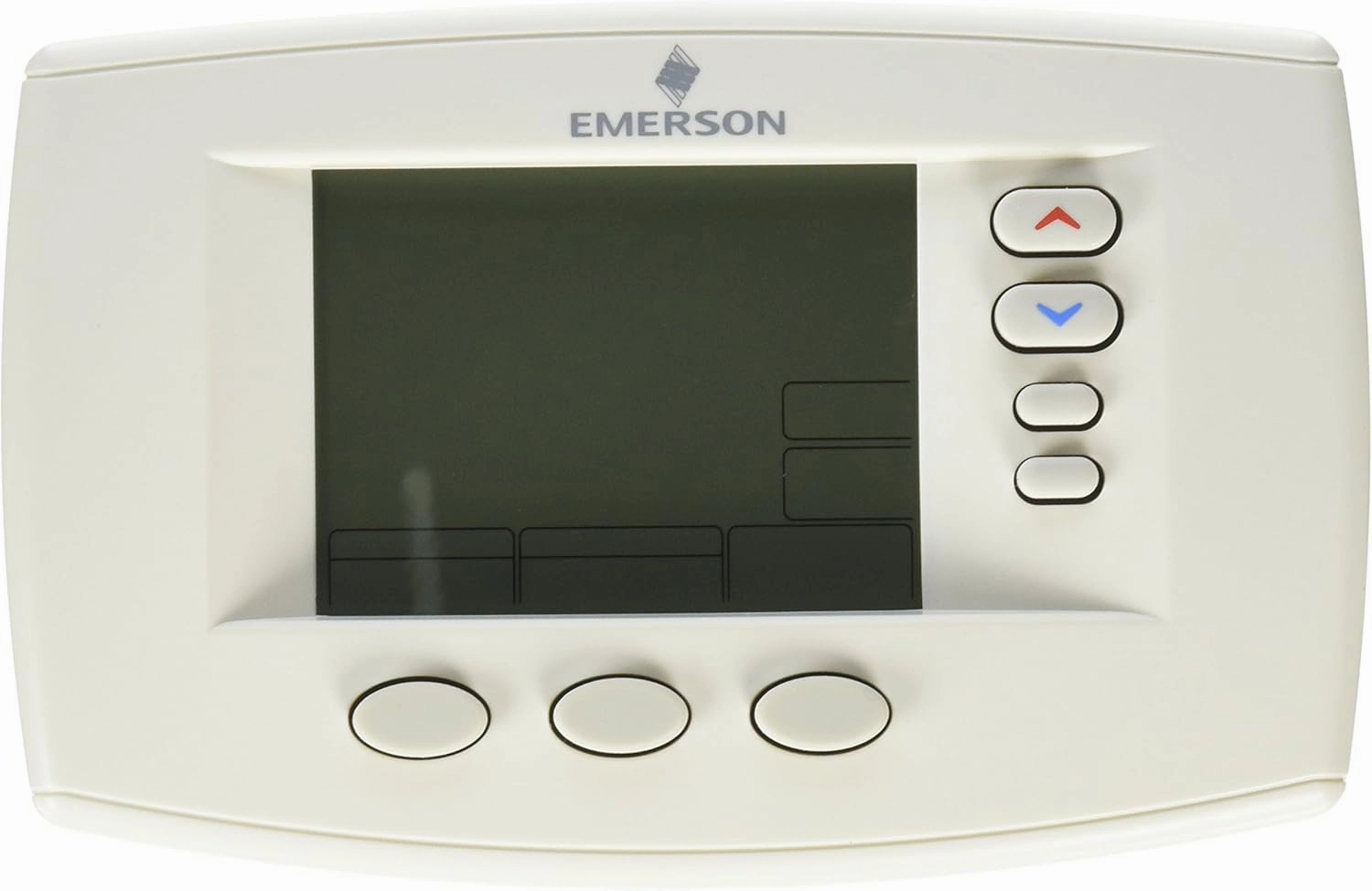Emerson Thermostats 1F95-0671 6" Programmable Thermostat, Blue