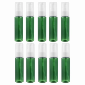 Empty Plastic Foam Dispenser Bottle Travel Size Foam Soap Pump Dispensers Bottles Refillable Foaming Bottles Containers for Lash Shampoo Hand, 30ml/ 1oz, 10 Pack