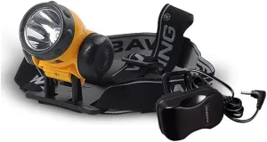 Explosion-Proof Headlight Outdoor Camping Mining Riding Rechargeable Night Fishing LED Long-Range Head-Mounted Glare(Black 699)