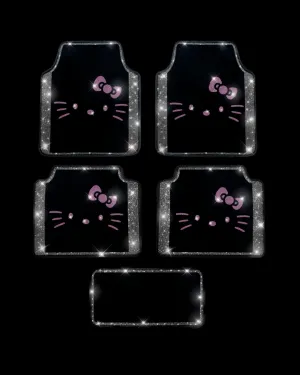 EXTRA BLING LUXURY SPARK MATS KITTY COLORFUL