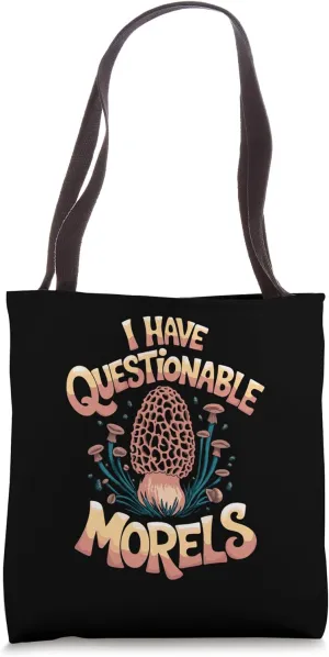 Farming Chef Mushroom With Questionable Morels Tote Bag