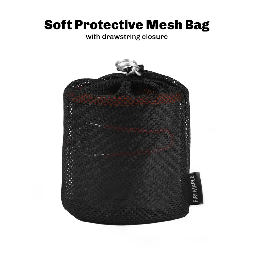 FIRE-MAPLE FMC-XK6 Heat Exchanger Pot – Lightweight & Efficient Camping Cookware