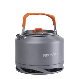 FIRE-MAPLE Hiking Teapot – Lightweight Heat Exchanger Camping Kettle (0.8L/1.3L) with Filter