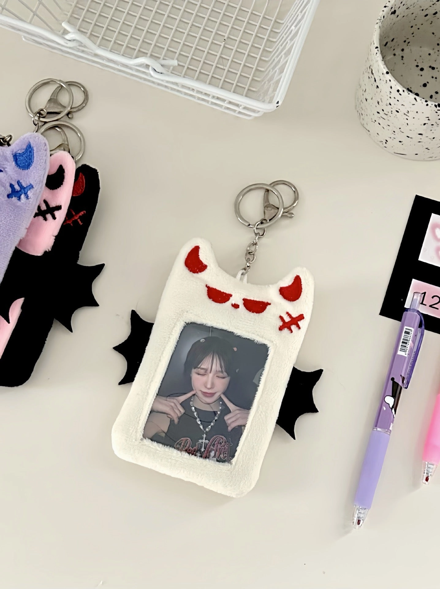 Fluffy devil series Card sleeve 😈