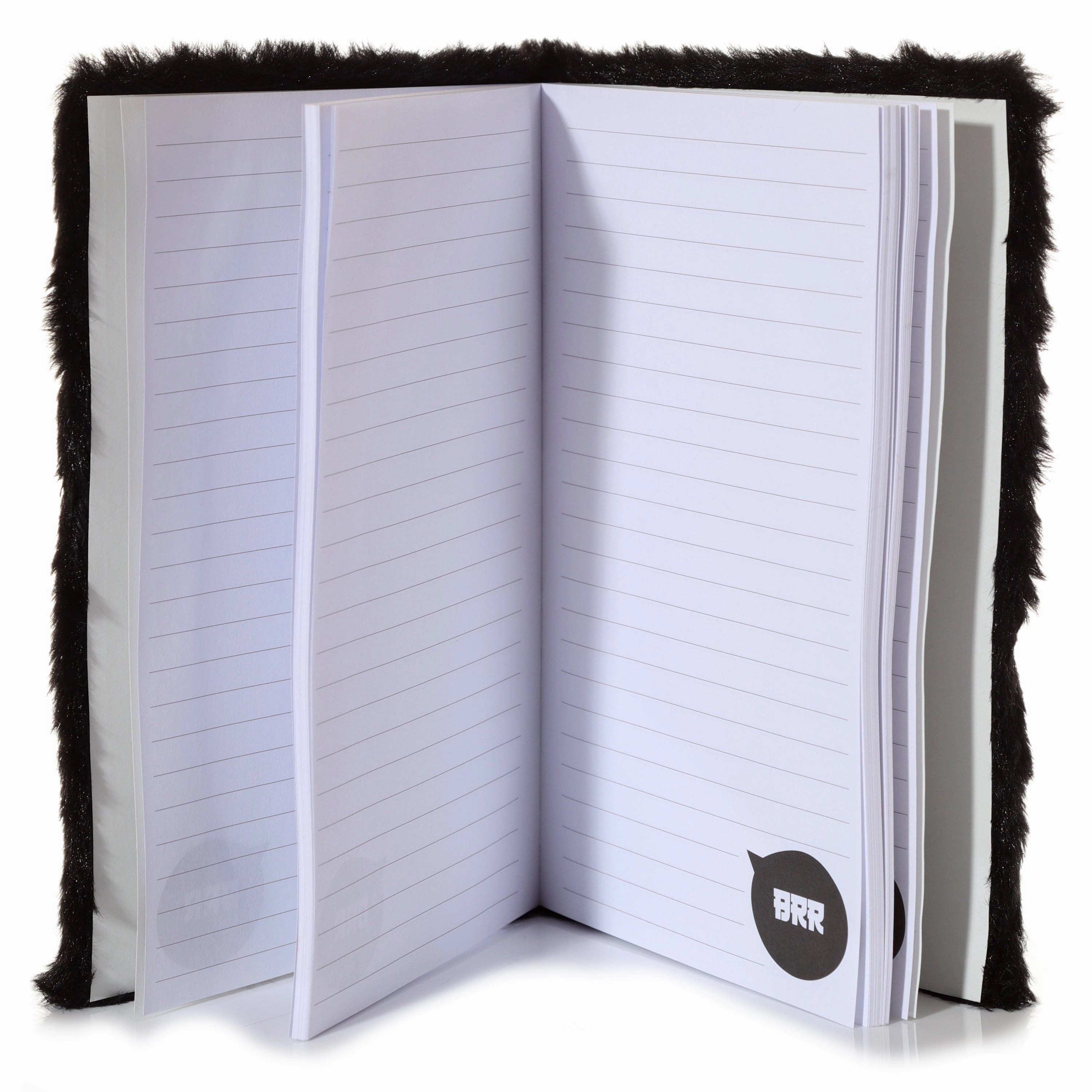 Fluffy Plush Notebook - Adoramals Penguin