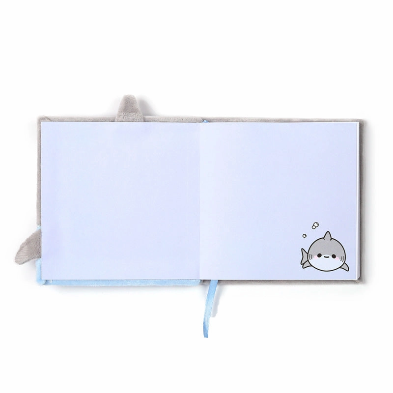Fluffy Plush Notebook - Adoramals Shark