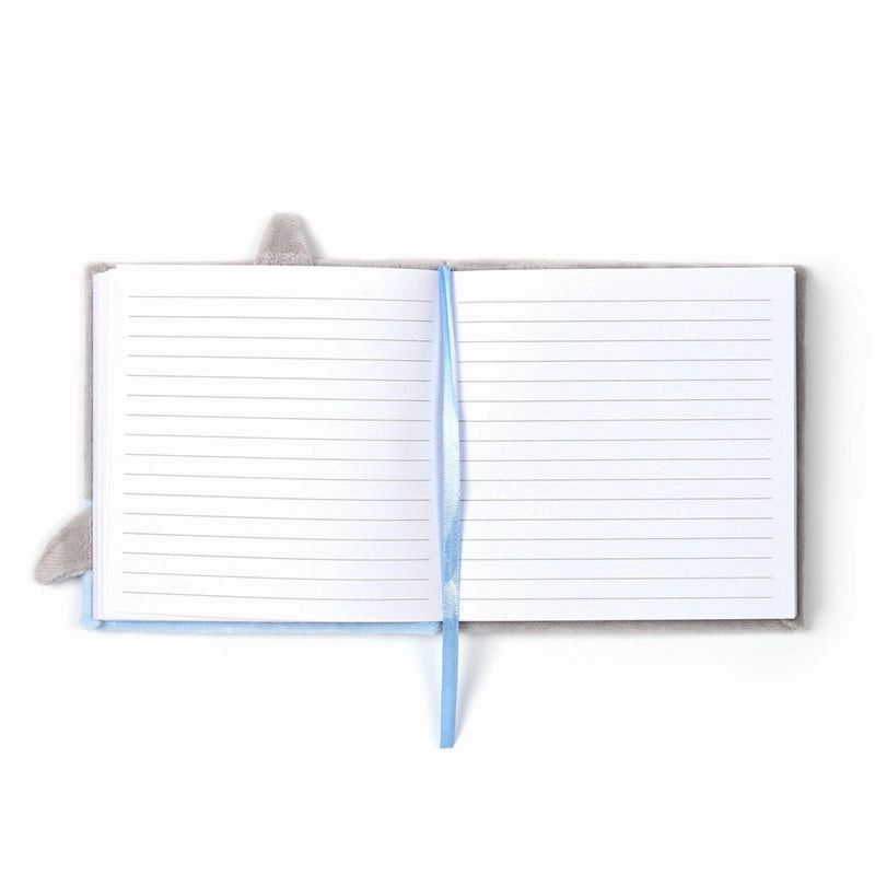 Fluffy Plush Notebook - Adoramals Shark